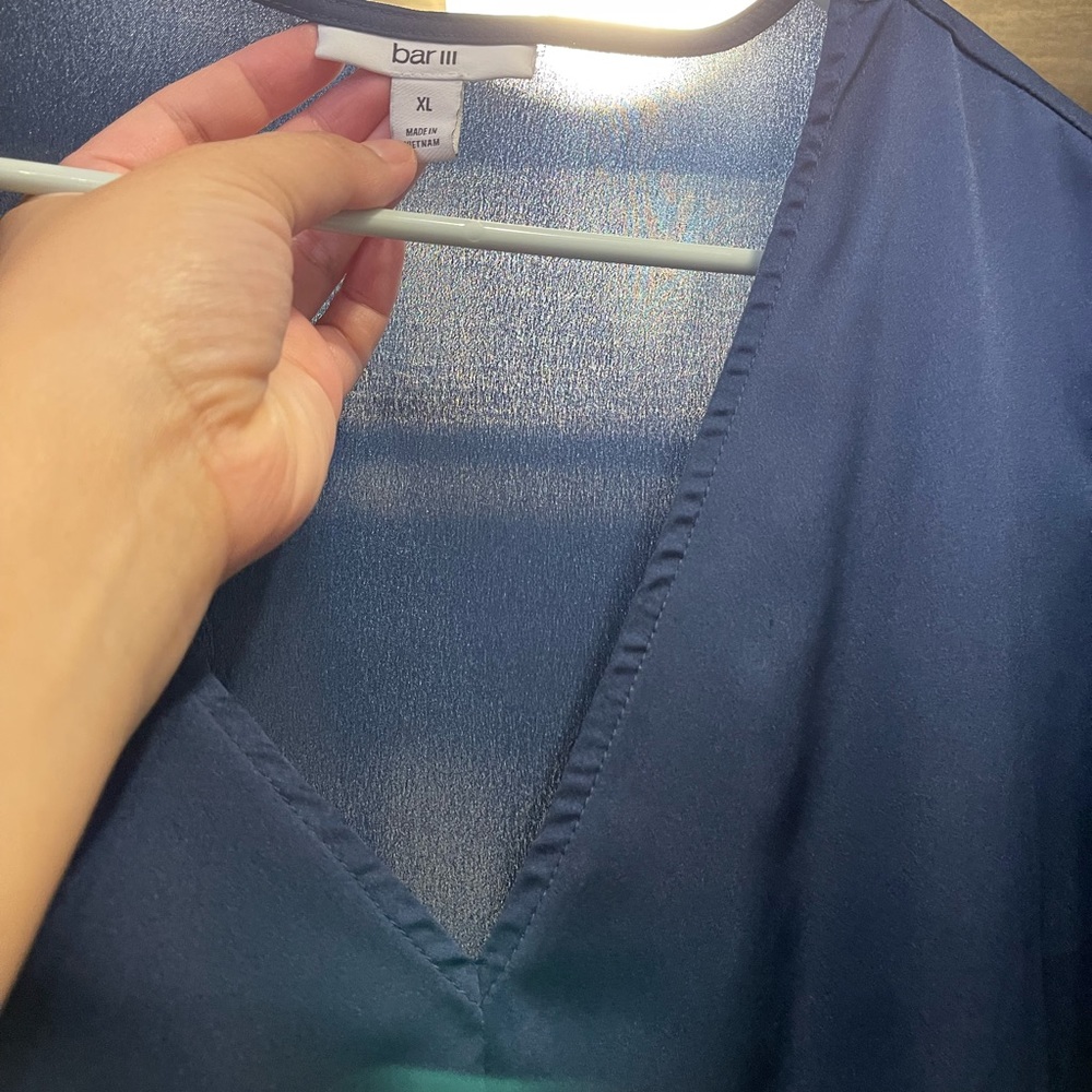 Blue blouse - Picture 3 of 3